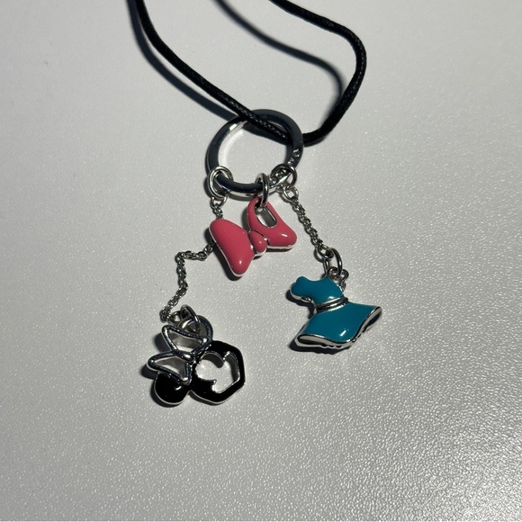 Swarovski Disney Minnie Mouse Silver Pendant Necklace - Picture 7 of 14